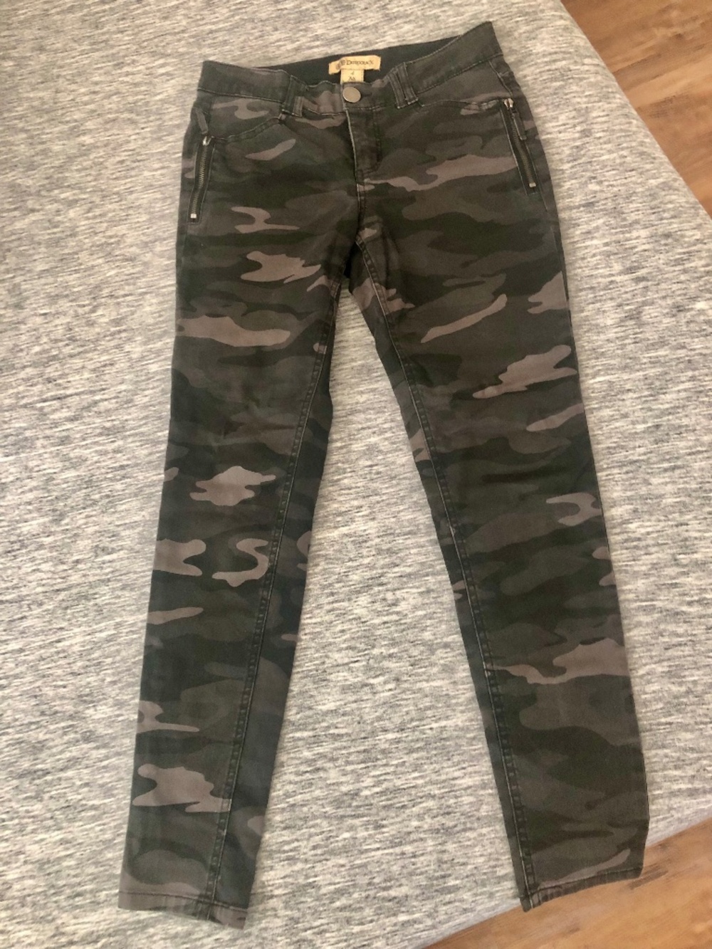 Democracy Ab Technology Dark Camoflauge Stretch Jeans